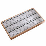 30-Grid Watch & Jewellery Tray Organiser Display Case Holder &ndash; Velvet Drawer Insert