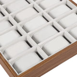30-Grid Watch & Jewellery Tray Organiser Display Case Holder &ndash; Velvet Drawer Insert - Rear View