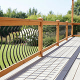 51 Pack 82cm Metal Deck Balusters &ndash; Iron Stair Railing Spindles for Outdoor & Indoor Use