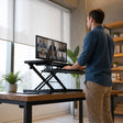 Ergonomic Standing Desk Converter &ndash; Height Adjustable Sit Stand Workstation