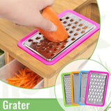 Bamboo Cutting Board Set with Graters & Containers &ndash; Food Prep Station