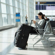 Large Black Wheeled Travel Duffle Bag &ndash; Rolling Luggage Trolley