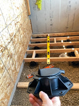 12 Pack Adjustable Deck Support Pedestals &ndash; Deck Foundation Bases