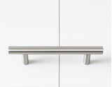 Queen Wall Bed in White Gloss &ndash; Space Saving Murphy Bed Kit with Silver Door Handle - Extra Image
