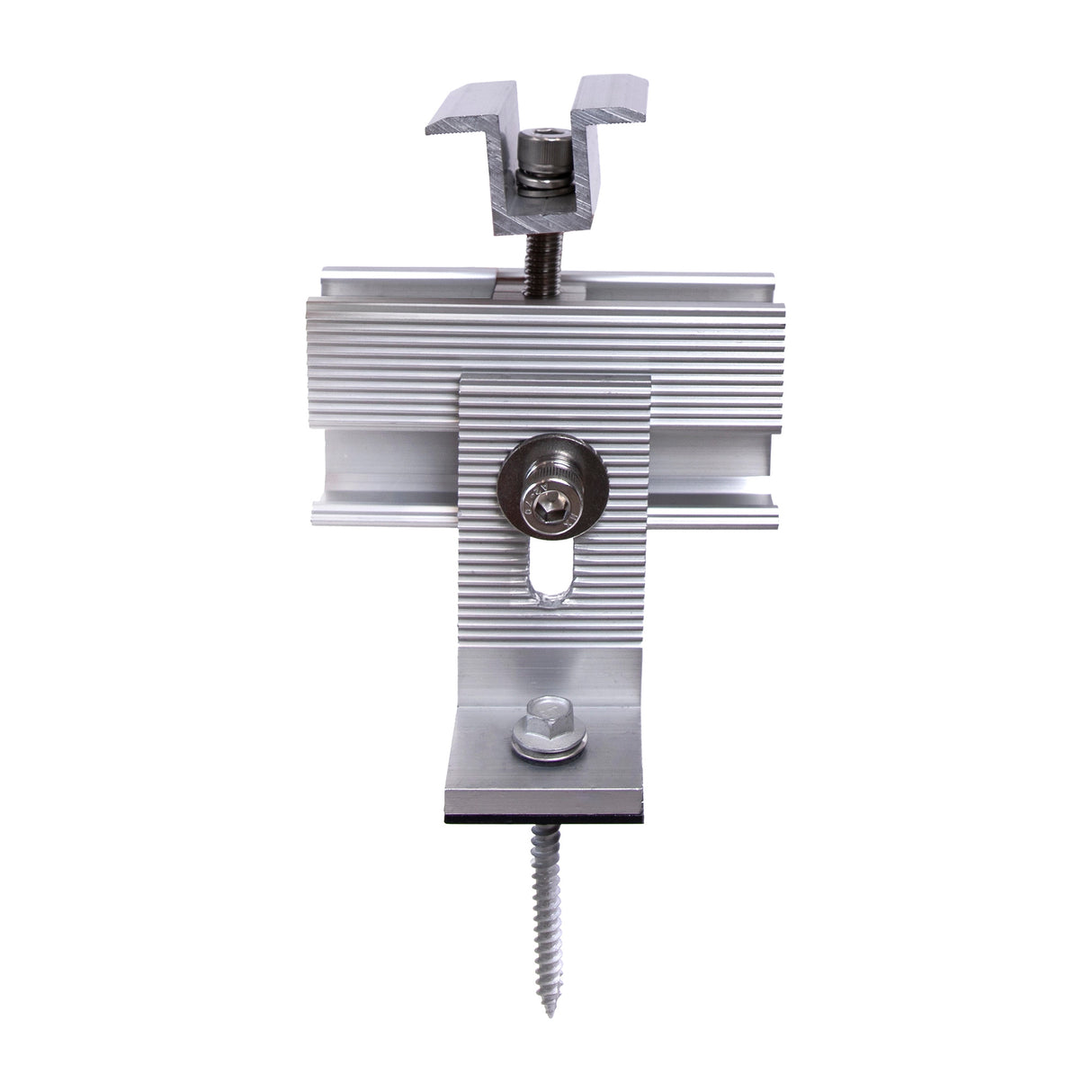 Solar Panel Roof Mount Kit &ndash; Universal Clamps & Brackets Set for Secure Solar Installation