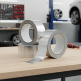 Exhaust Heat Wrap Tape 25m Aluminium &ndash; Car Pipe Insulation & Heat Shield - Front View