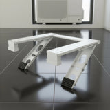Heavy Duty Air Conditioner Bracket &ndash; Window & Outdoor AC Unit Support Mounting Accessories - Front View