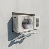 Heavy Duty Air Conditioner Bracket &ndash; Window & Outdoor AC Unit Support Mounting Accessories - Side View