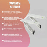 Heavy Duty Air Conditioner Bracket &ndash; Window & Outdoor AC Unit Support Mounting Accessories - 45-Degree Angle