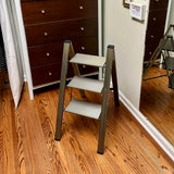 3 Step Ladder Foldable Lightweight &ndash; Anti-Slip Safety Stool for Home & Office