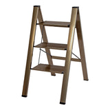 3 Step Ladder Foldable Lightweight &ndash; Anti-Slip Safety Stool for Home & Office - 45-Degree Angle