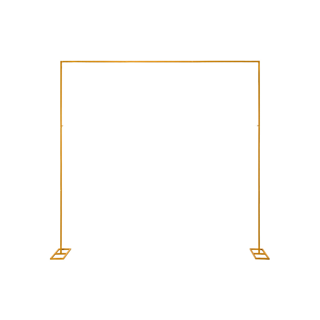 3m Wedding Arch Backdrop Stand &ndash; Square Metal Frame for Balloons & Flowers