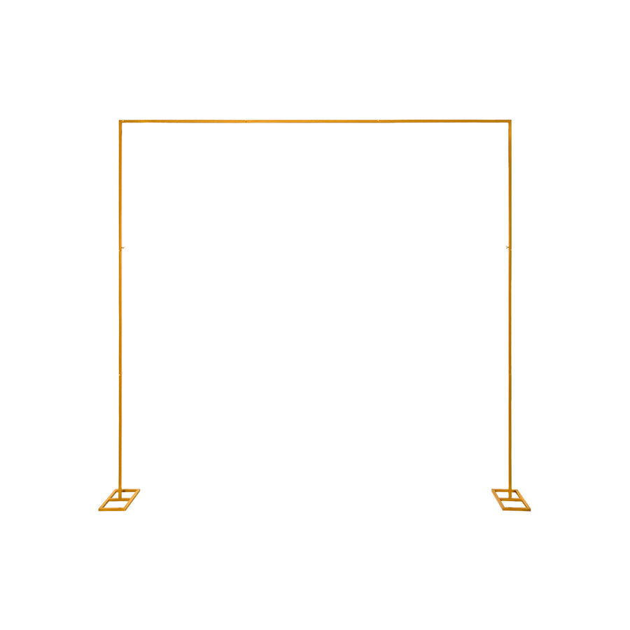 3m Wedding Arch Backdrop Stand &ndash; Square Metal Frame for Balloons & Flowers