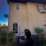 9m Extendable Ceiling Duster Kit &ndash; Heavy Duty Telescopic Pole Cleaner - Front View