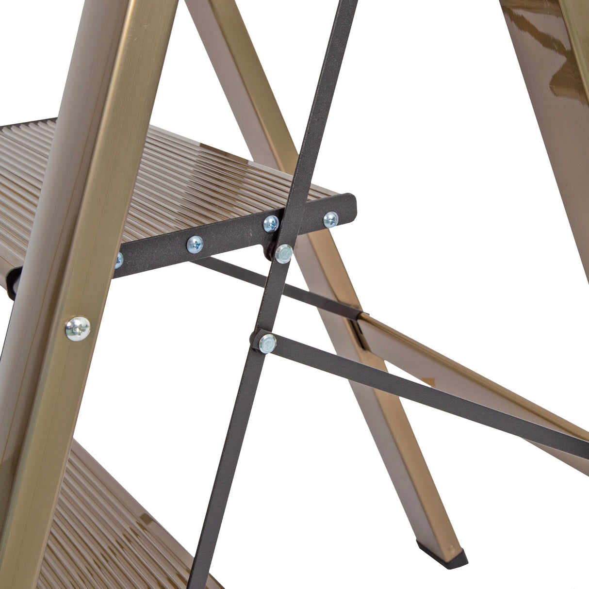5 Step Ladder &ndash; Foldable Lightweight Aluminium with Anti-Slip Pedals