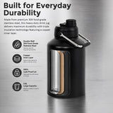 3.8L Double Wall Insulated Stainless Steel Water Bottle &ndash; Large Hot & Cold Drink Jug - Extra Image