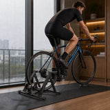 Indoor Bicycle Trainer &ndash; Magnetic Stationary Bike Stand for Home Fitness Workouts