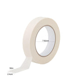 72 x White Masking Tape Rolls &ndash; 24mm x 50m Painters Adhesive Tape for Painting