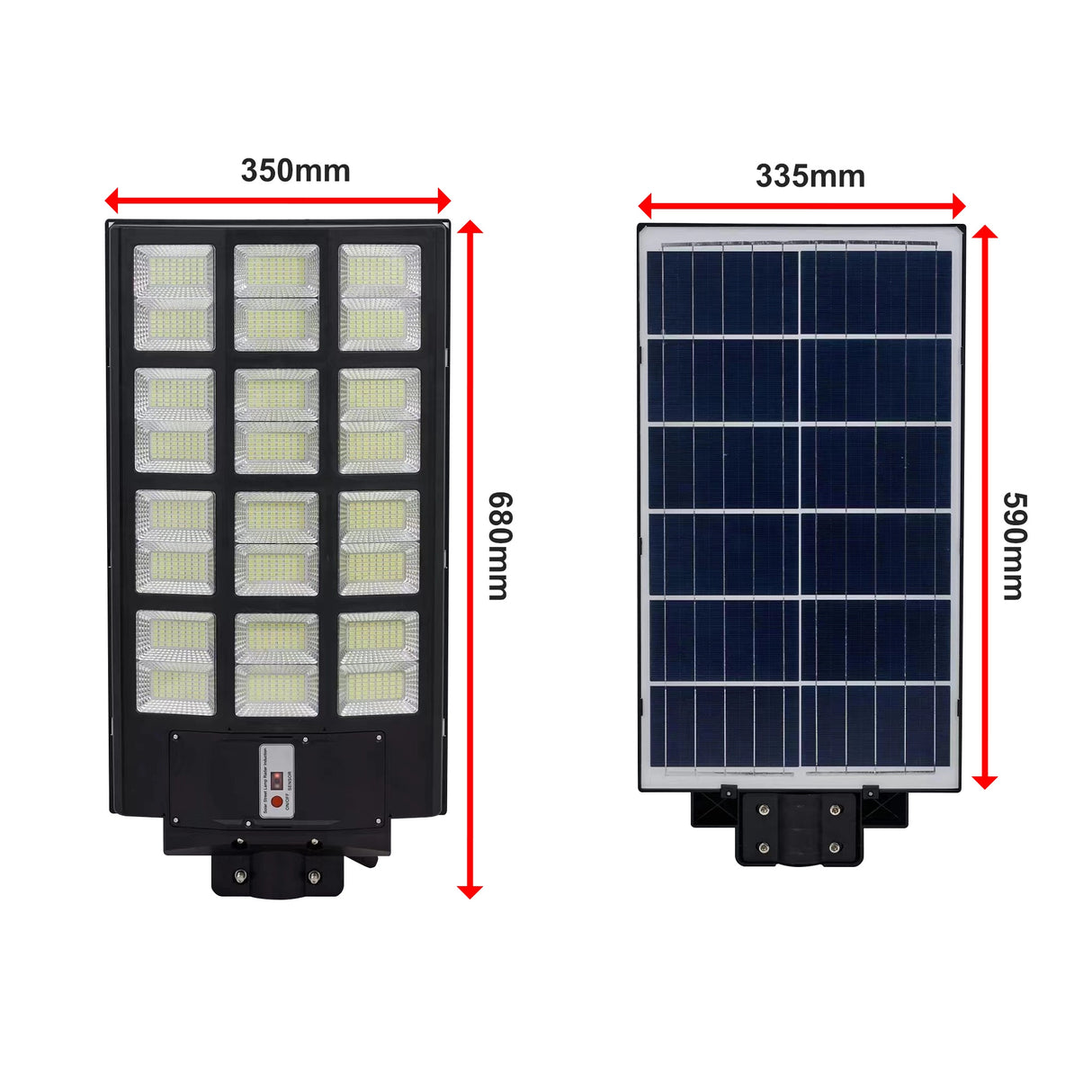 1152 Solar LED Street Light &ndash; Commercial Outdoor Garden Motion Sensor Flood Lamp