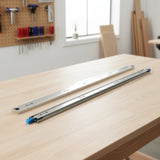 100cm Drawer Runners Pair &ndash; Heavy Duty 100kg Locking Slide Rails