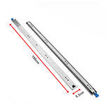 100cm Drawer Runners Pair &ndash; Heavy Duty 100kg Locking Slide Rails