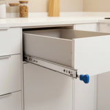 100cm Drawer Runners Pair &ndash; Heavy Duty 100kg Locking Slide Rails