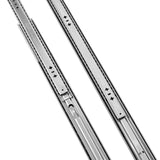 100cm Drawer Runners Pair &ndash; Heavy Duty 100kg Locking Slide Rails - Low Angle