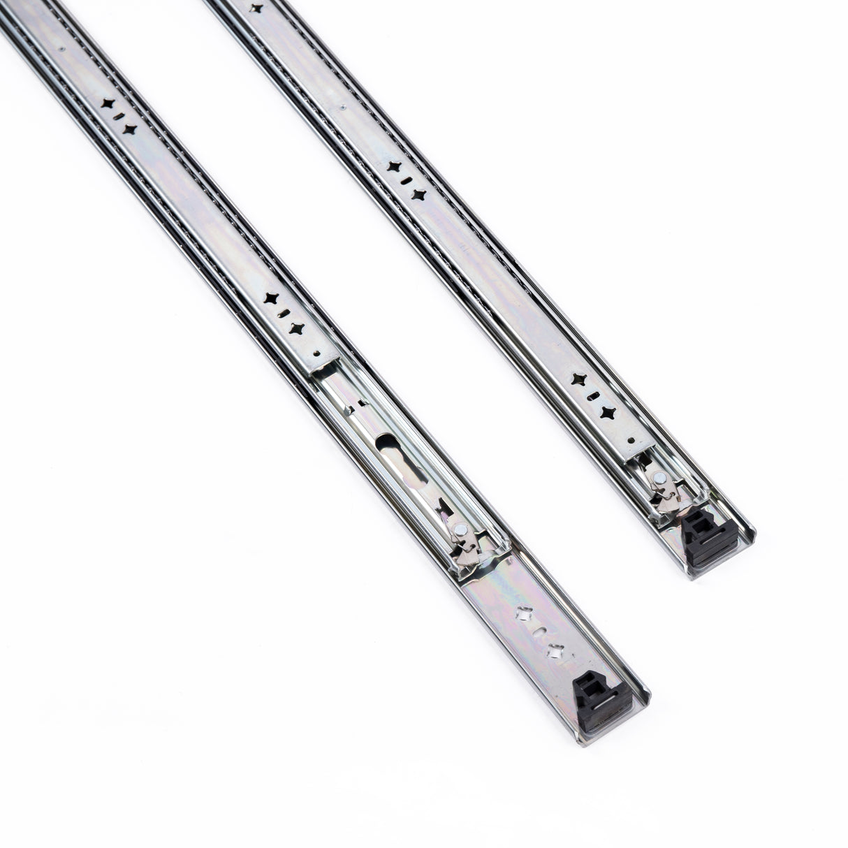 80cm Drawer Runners Pair &ndash; Heavy Duty 100kg Locking Slide Rails