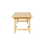 Folding Laptop Bed Table &ndash; Portable Rectangular Desk for Bedroom & Home Workstation