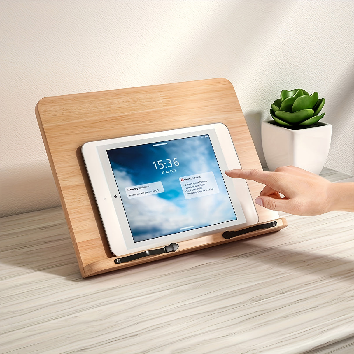 Adjustable Reading & Laptop Stand &ndash; Multi-Angle Bookstand for Study, Art & Work