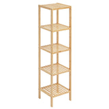 5 Tier Bookshelf Storage Bookcase Shelving Unit for Home Office