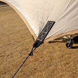 Camping Canopy Awning Portable Outdoor Shelter Picnic Tent Gazebo - Rear View