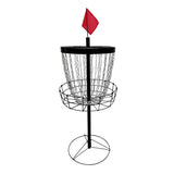 Disc Golf Basket 24 Chain Portable Target with 6 Discs Set
