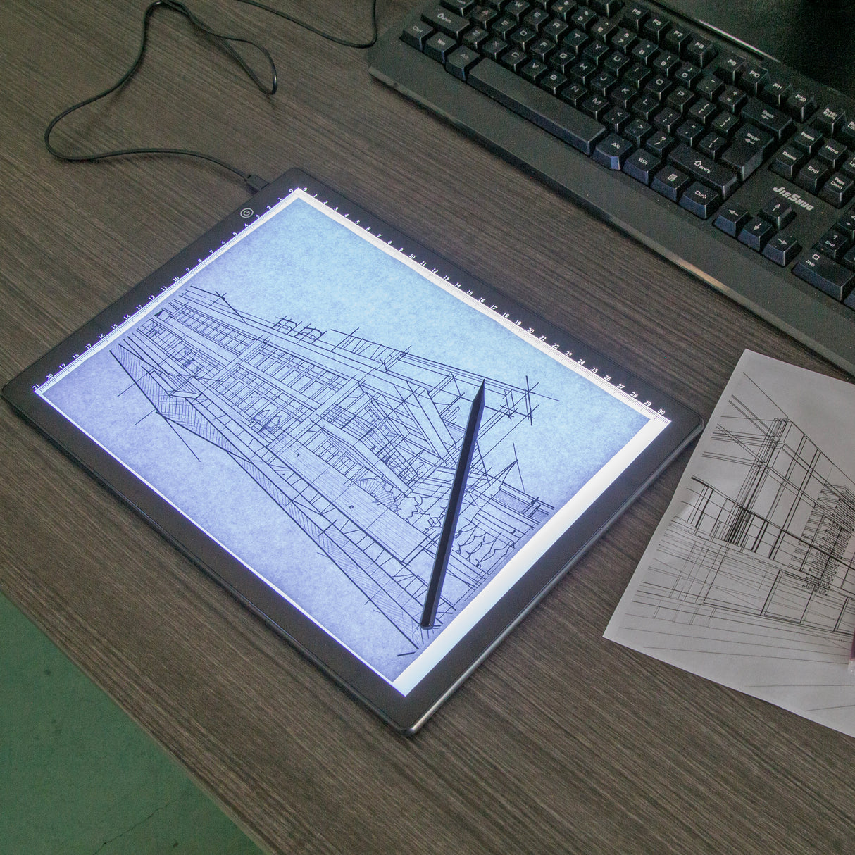 A4 LED Light Tracing Box Drawing Pad for Sketching Animation Art