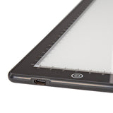 A4 LED Light Tracing Box Drawing Pad for Sketching Animation Art - Top-Down View