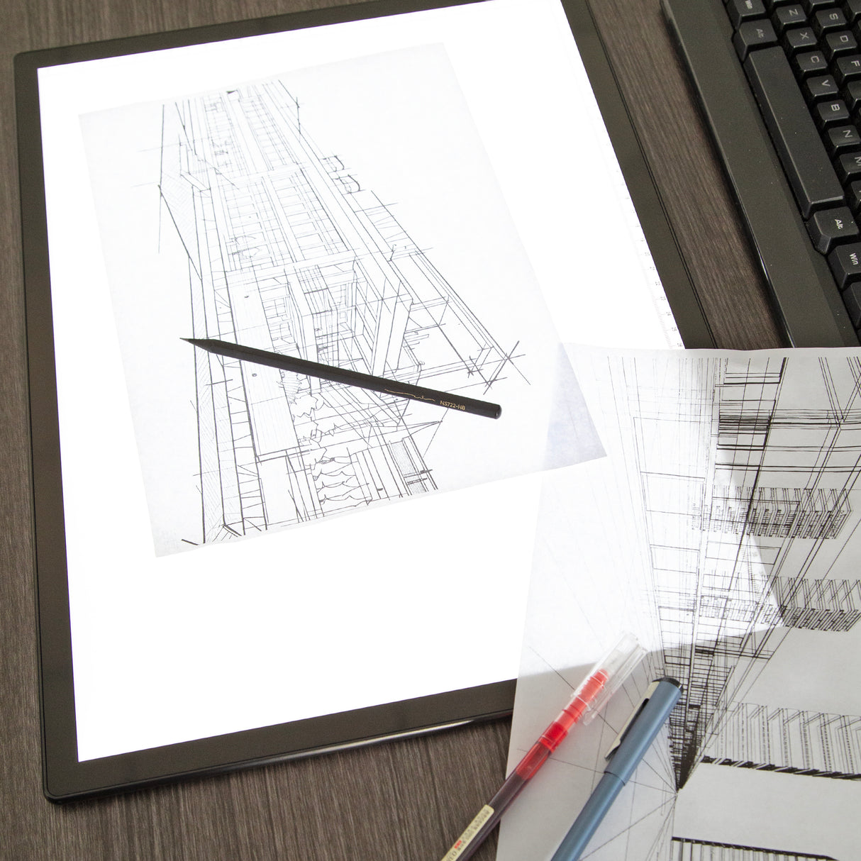 A3 LED Light Tracing Box Drawing Pad for Sketching Animation Art