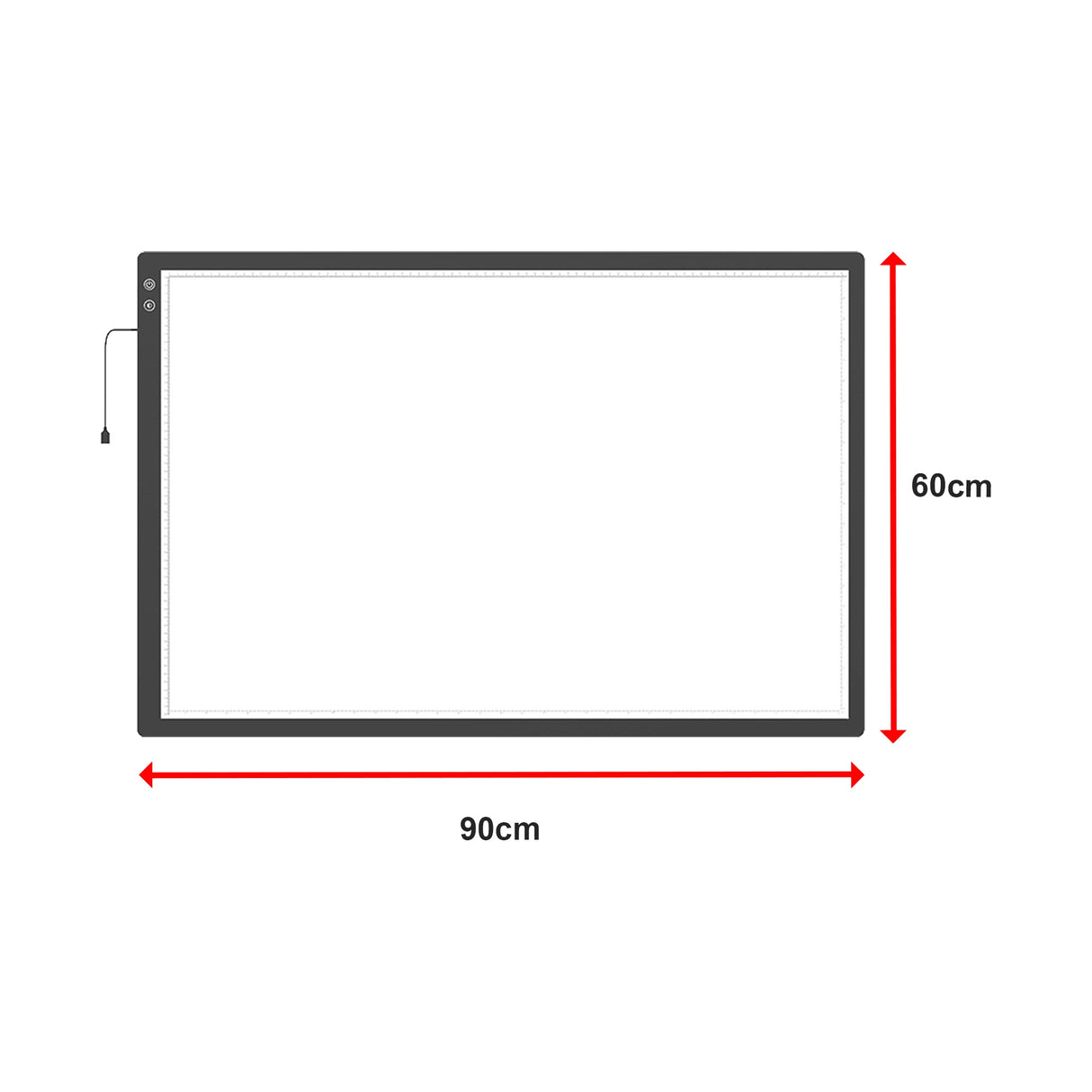 A1 LED Light Box for Drawing, Calligraphy & Tracing Artists Pad