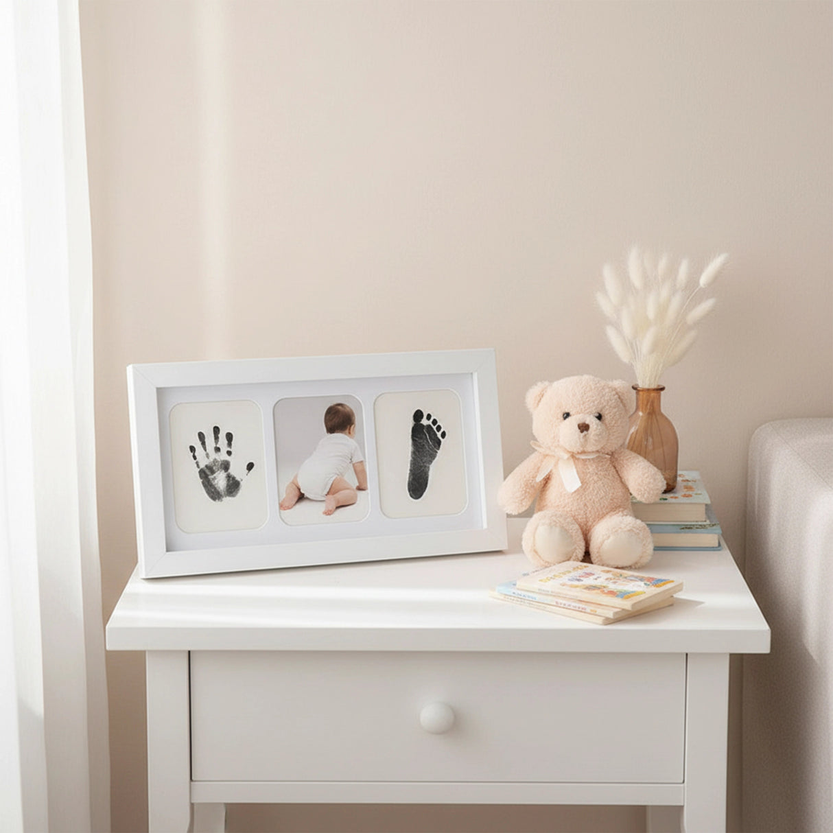 Baby Hand & Footprint Kit - Photo Frame DIY Keepsake Impression