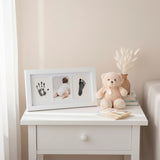 Baby Hand & Footprint Kit - Photo Frame DIY Keepsake Impression - Front View