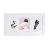 Baby Hand & Footprint Kit - Photo Frame DIY Keepsake Impression - 45-Degree Angle