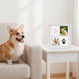 Pet Paw Print Kit DIY Photo Frame for Dogs & Cats Keepsake