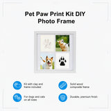 Pet Paw Print Kit DIY Photo Frame for Dogs & Cats Keepsake - Extra Image