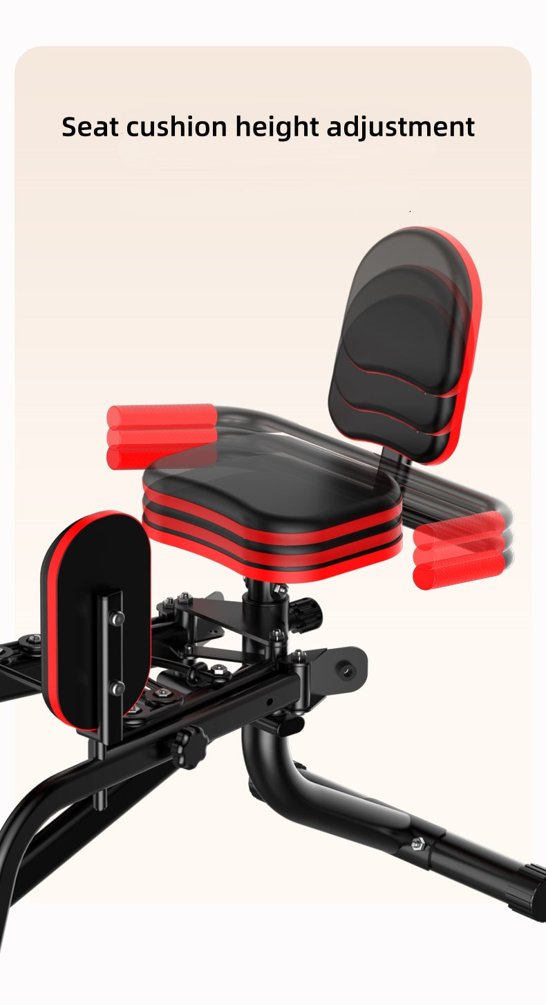 Hip Abductor Machine Glute & Thigh Trainer for Home Gym Workouts
