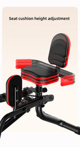 Hip Abductor Machine Glute & Thigh Trainer for Home Gym Workouts - Close-Up Angle