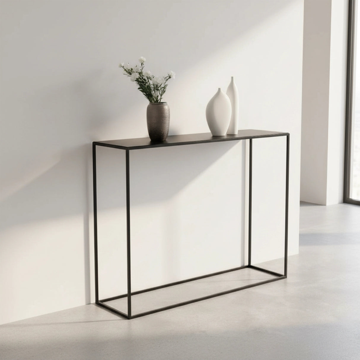 Modern Console Table for Entryway Hallway Living Room Storage