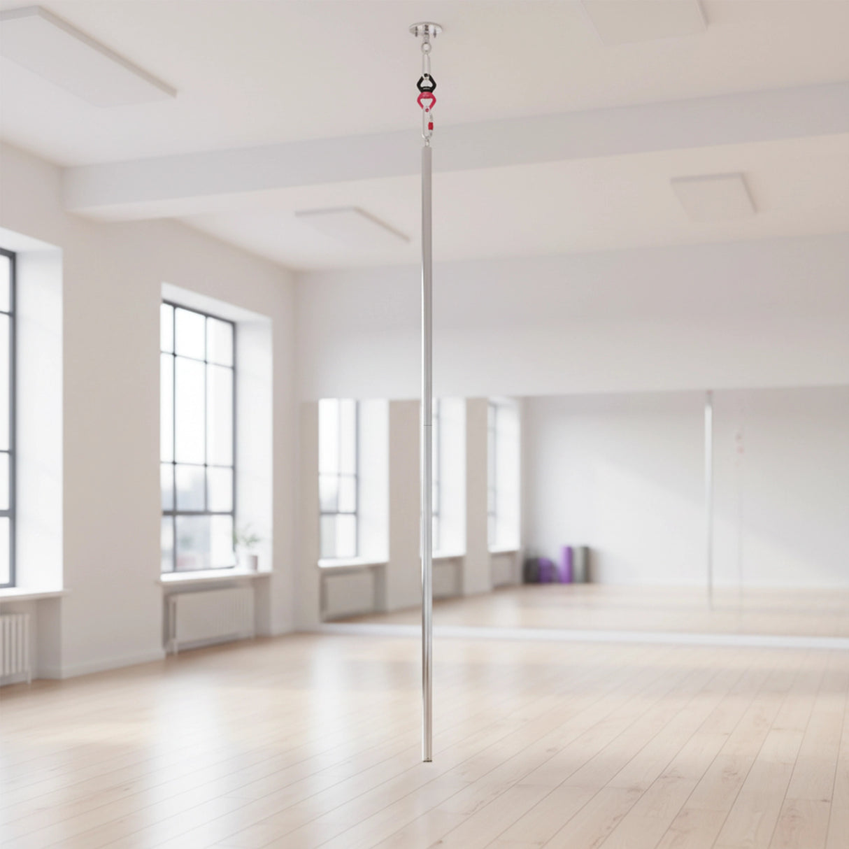 2m Pole Dancing Fitness Pole for Aerial Dance Training at Home