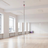 2m Pole Dancing Fitness Pole for Aerial Dance Training at Home - Side View
