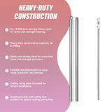 2m Pole Dancing Fitness Pole for Aerial Dance Training at Home - Close-Up Angle