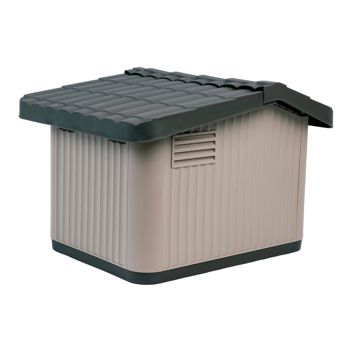 Plastic Dog House Kennel Shelter for Indoor & Outdoor Pets Weatherproof