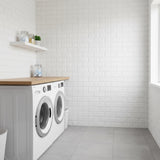 3D Brick Wall Tile Stickers 60x30cm &ndash; 50 Pack Peel & Stick Wallpaper